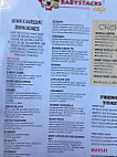 Babystacks Cafe menu
