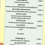 Snack De La Tensch Carta