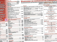 Creperie La Muscadiere menu