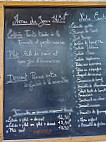 Café du Siècle menu
