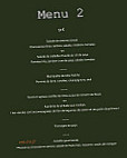 La Tune De L'ours menu