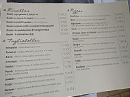 Piccola Venezia menu