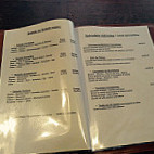 La Sarrazine menu