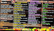 Empire Bagels menu