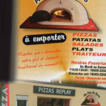 Sarl Pizzas Replay menu