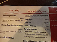 Aigo Blanco menu