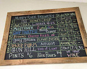 Muddy River Farm Brewery menu