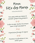 Le Fleuray menu