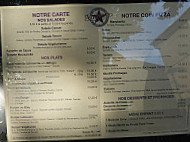 Grand Cafe de l'Univers menu