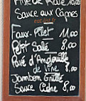 Bistrot De La Gare menu