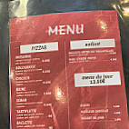 Brasserie du Centre menu