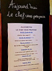 La Criée Evry Lisses menu