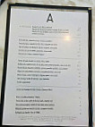 Alaïa menu