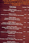 Auberge Du Suran menu