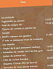 Le Cinq menu