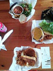 The Pink Gator Cafe food