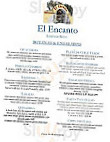 El Encanto menu