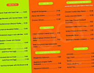 Cafe Orange Tree menu