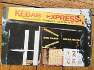 Kebab Express menu