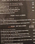 Café De La Paix menu
