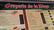 Créperie De La Plage menu
