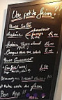 Bar De La Terrasse menu