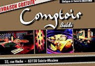 Le Comptoir Beldi menu