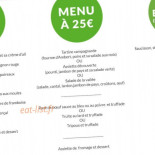 Auberge Du Lac Des Cascades Carta