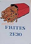 Stop Frite menu