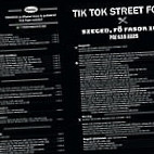 Tik Tok Street Food inside