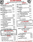 J C's Cafe menu