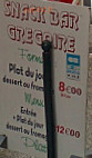 Grégoire Café menu