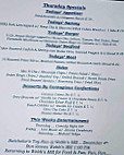 Showside menu