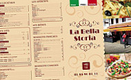 Bella Storia menu