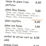 Aux Trois Eléphants Carta