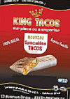 King Tacos menu