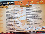 M-a Pizza menu