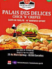 Palais Des Delices Chick 'n ' Crepes menu