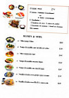 Restaurant Mido menu