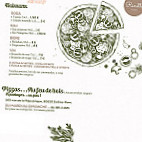 Rinetta Pizzeria menu