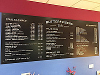Butterfingers menu