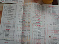 126 Chinese menu