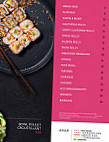 Lady Sushi Lattes menu