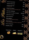 Capriccio menu