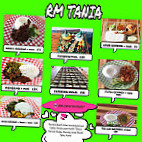 Rm Tania menu