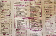 Timmys Wok menu