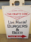 Crafty Cow Burger menu