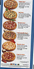 Dominos Pizza menu