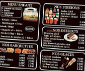 Le P'tit Marais menu