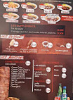 Yun's Kebab menu